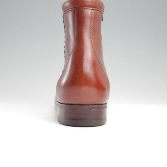 極美品★(伊)タニノクリスチー SIZE 7【定価15万円以上★サイドジップブーツ】カーフ/茶/メンズ/TANINO CRISCI★m270