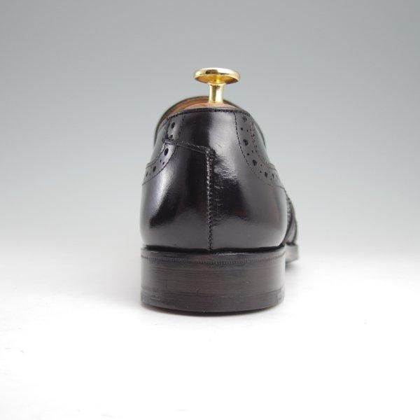 極上★トリッカーズ SIZE 8.5【定価￥121,000-★ユニオンワークス別注/センターエラスティック/M7377】カーフ/黒/Tricker's★m272
