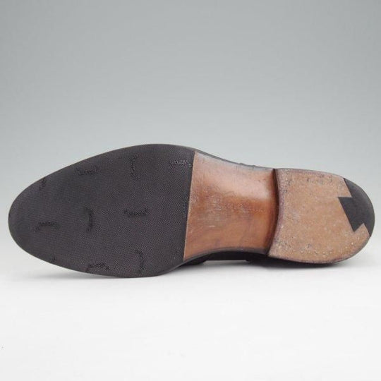 極上★トリッカーズ SIZE 8.5【定価￥121,000-★ユニオンワークス別注/センターエラスティック/M7377】カーフ/黒/Tricker's★m272