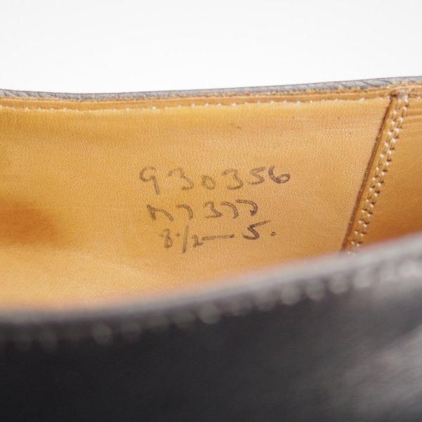 極上★トリッカーズ SIZE 8.5【定価￥121,000-★ユニオンワークス別注/センターエラスティック/M7377】カーフ/黒/Tricker's★m272