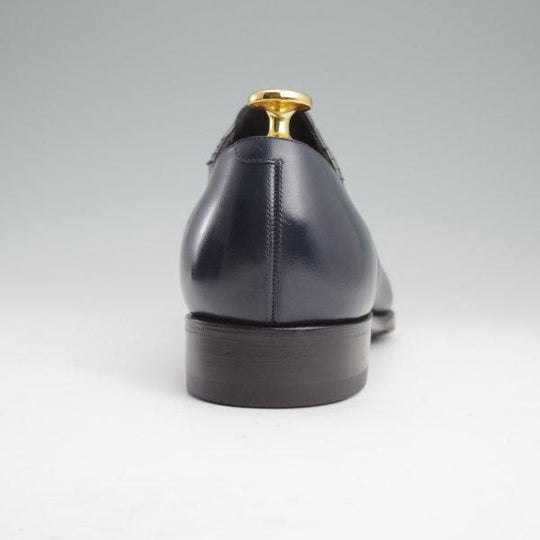 極上★三陽山長 SIZE 5.5【オーダー価格14万円程度★フレキシブルグッドイヤーウェルト製法/友三郎】レイジーマン/R2010ラスト/紺★m273