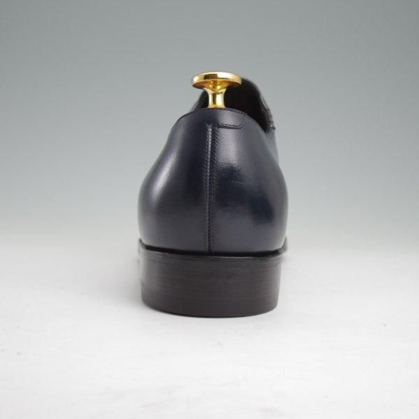極上★三陽山長 SIZE 5.5【オーダー価格14万円程度★フレキシブルグッドイヤーウェルト製法/友三郎】レイジーマン/R2010ラスト/紺★m273