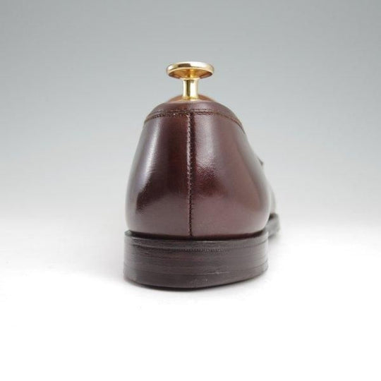 極上★クロケット&ジョーンズ 6E【定価￥121,000-★BOSTON 2/ボストン】376ラスト/コインローファー/カーフ/濃茶/Crockett&Jones★m275