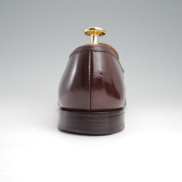 極上★クロケット&ジョーンズ 6E【定価￥121,000-★BOSTON 2/ボストン】376ラスト/コインローファー/カーフ/濃茶/Crockett&Jones★m275