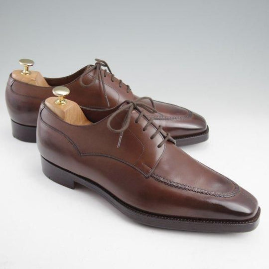 極美品★(英)ガジアーノ&ガーリング 8.5E【定価￥250,800-★EG/ドーバー似寄モデル】ISHAM/TG73ラスト/Uチップ/GAZIANO&GIRLING★m279