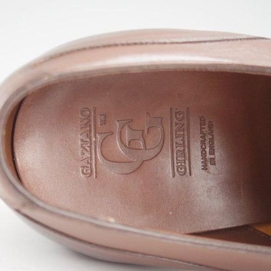 極美品★(英)ガジアーノ&ガーリング 8.5E【定価￥250,800-★EG/ドーバー似寄モデル】ISHAM/TG73ラスト/Uチップ/GAZIANO&GIRLING★m279