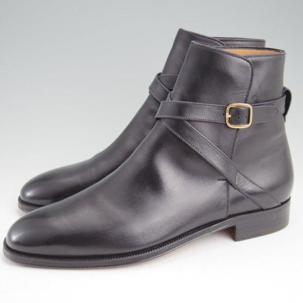 未使用★(伊)タニノクリスチー SIZE 7.5【貴重★デッドストック品/ジョッパーブーツ】カーフ/黒/TANINO CRISCI★m280