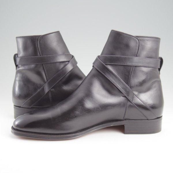 未使用★(伊)タニノクリスチー SIZE 7.5【貴重★デッドストック品/ジョッパーブーツ】カーフ/黒/TANINO CRISCI★m280