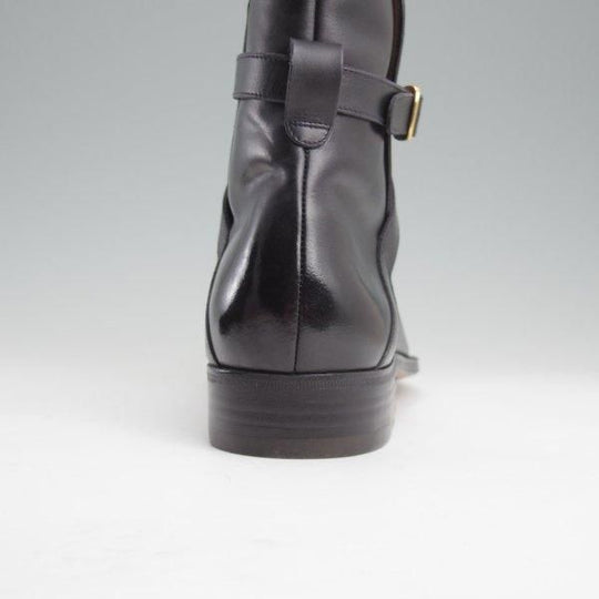 未使用★(伊)タニノクリスチー SIZE 7.5【貴重★デッドストック品/ジョッパーブーツ】カーフ/黒/TANINO CRISCI★m280