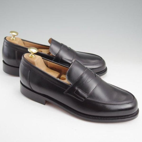 未使用★(英)グレンソン 9E【現行定価10万円以上★G-ONEライン/EPSOM/エプソム】G1/113891/コインローファー/黒/メンズ/GRENSON★m286