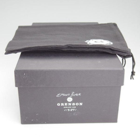 未使用★(英)グレンソン 9E【現行定価10万円以上★G-ONEライン/EPSOM/エプソム】G1/113891/コインローファー/黒/メンズ/GRENSON★m286
