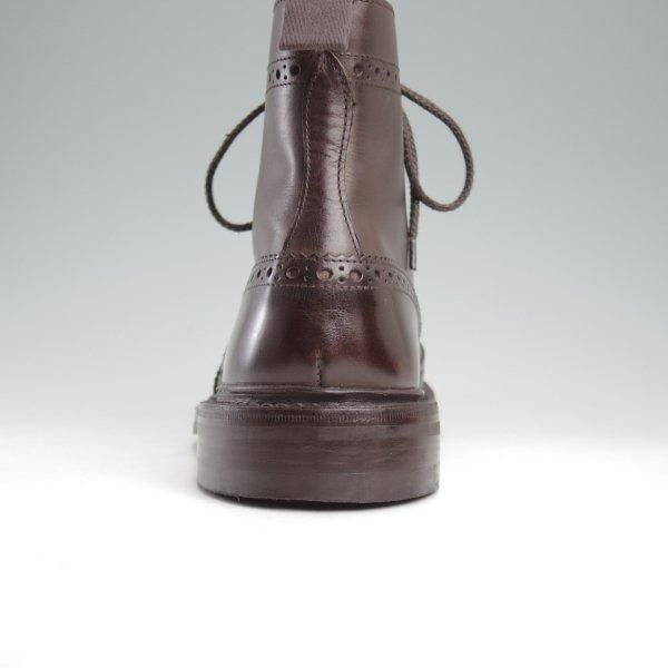 極美品★トリッカーズ SIZE 7【定価￥132,000-★ダイナイトソール仕様/STOW】ストウ/5634/カントリーブーツ/カーフ/濃茶/Tricker's★m287