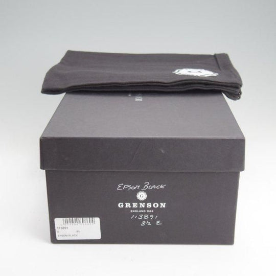 未使用★(英)グレンソン 8.5E【現行定価10万円以上★G-ONEライン/EPSOM/エプソム】G1/113891/コインローファー/黒/メンズ/GRENSON★m289