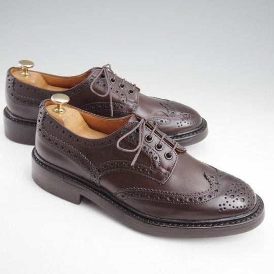 極美品★トリッカーズ SIZE 7.5【ダイナイトソール仕様★バートン同系モデル/M5095】カントリーシューズ/カーフ/濃茶/Tricker's★m290