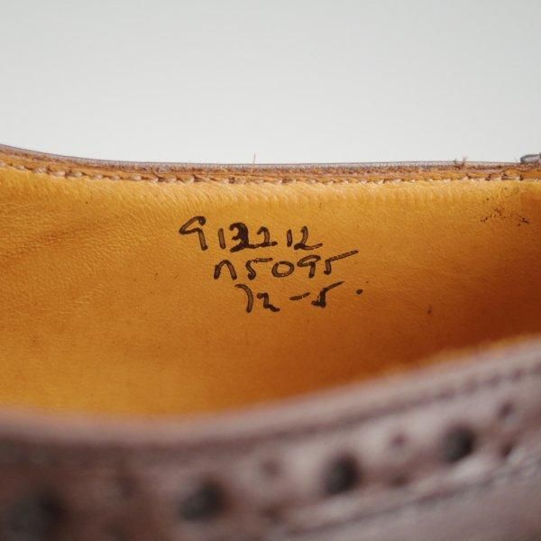 極美品★トリッカーズ SIZE 7.5【ダイナイトソール仕様★バートン同系モデル/M5095】カントリーシューズ/カーフ/濃茶/Tricker's★m290