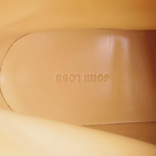 ほぼ試着程度★ジョンロブ 6E【定価￥224,400-★HELSTON/レースアップブーツ】0015ラスト/シボ革/RUSSET/赤茶/メンズ/JOHN LOBB★m295
