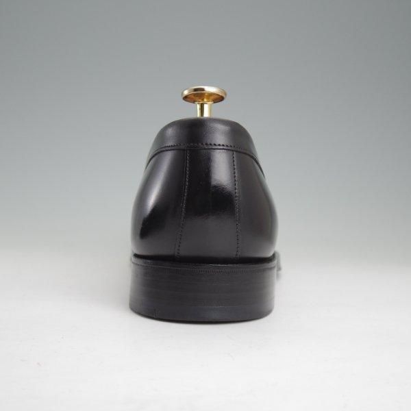 ほぼ試着程度★(英)チーニー 7F【定価￥92,400-★HUDSON/ハドソン】5203ラスト/コインローファー/カーフ/黒/メンズ/CHEANEY★m297
