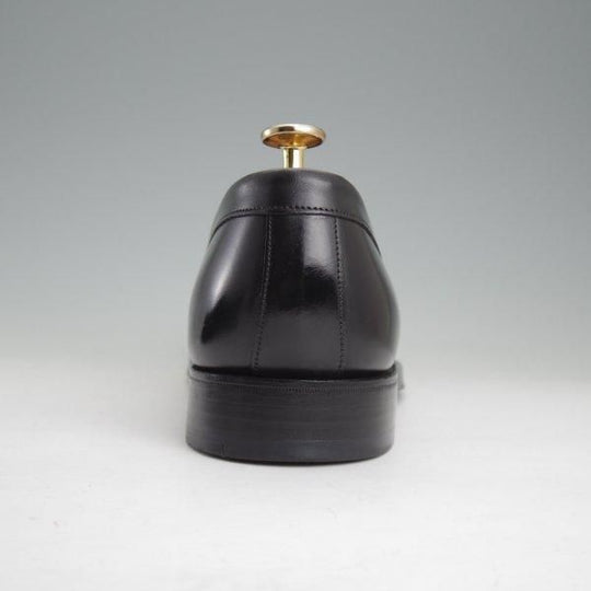 ほぼ試着程度★(英)チーニー 7F【定価￥92,400-★HUDSON/ハドソン】5203ラスト/コインローファー/カーフ/黒/メンズ/CHEANEY★m297