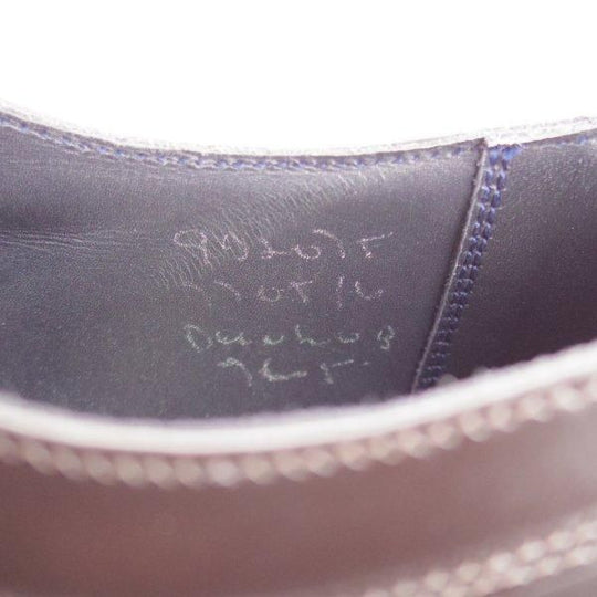 極美品★トリッカーズ SIZE 7.5【現行定価10万円以上★ブックバインダーレザー/DUNLOP/M7705】ストレートチップ/濃茶/Tricker's★m299