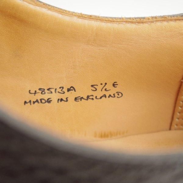 極上★クロケット&ジョーンズ 5.5E【定価￥86,900-★ロイドフットウェア別注/Jシリーズ】Uチップ/黒/メンズ/Crockett&Jones★m300