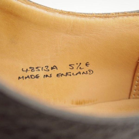 極上★クロケット&ジョーンズ 5.5E【定価￥86,900-★ロイドフットウェア別注/Jシリーズ】Uチップ/黒/メンズ/Crockett&Jones★m300