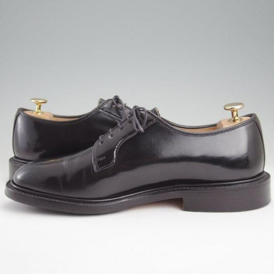 極美品★トリッカーズ SIZE 7.5【現行定価10万円以上★ブックバインダーレザー/ROBERT】M3616/プレーントゥ/黒/メンズ/Tricker's★m301