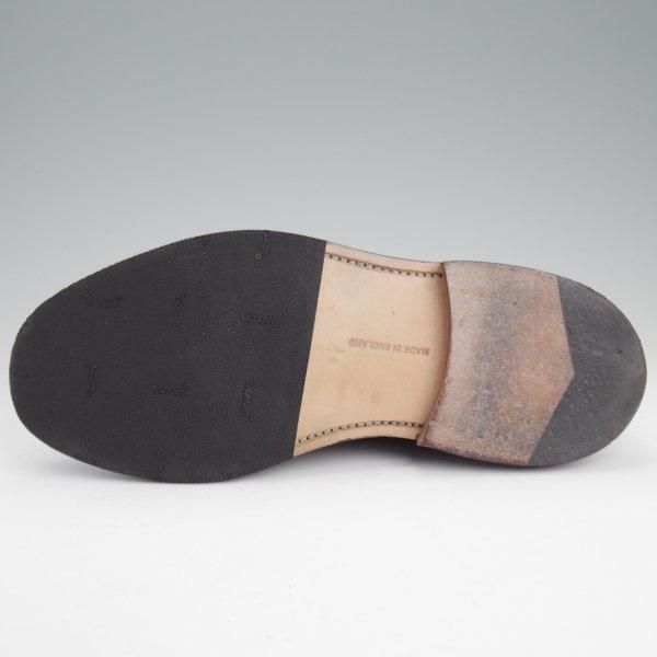 極美品★トリッカーズ SIZE 7.5【現行定価10万円以上★ブックバインダーレザー/ROBERT】M3616/プレーントゥ/黒/メンズ/Tricker's★m301