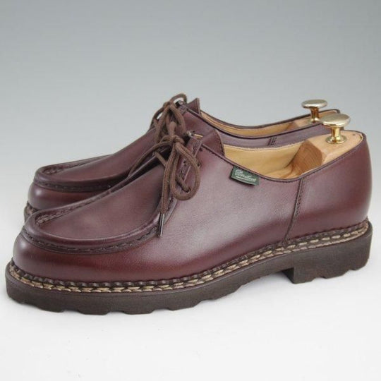 ほぼ未使用★パラブーツ SIZE 40.5【定価￥94,600-★ミカエル/MICHAEL】チロリアンシューズ/リスレザー/CAFE/濃茶/Paraboot★m302