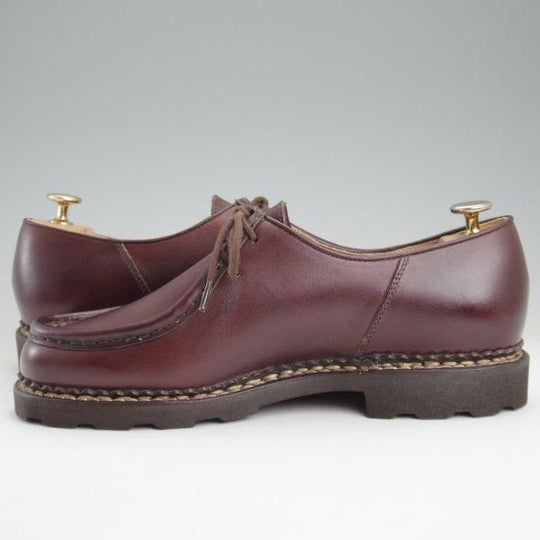 ほぼ未使用★パラブーツ SIZE 40.5【定価￥94,600-★ミカエル/MICHAEL】チロリアンシューズ/リスレザー/CAFE/濃茶/Paraboot★m302