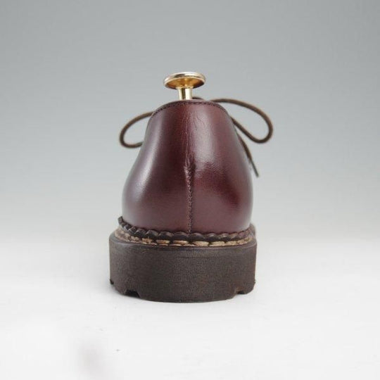 ほぼ未使用★パラブーツ SIZE 40.5【定価￥94,600-★ミカエル/MICHAEL】チロリアンシューズ/リスレザー/CAFE/濃茶/Paraboot★m302