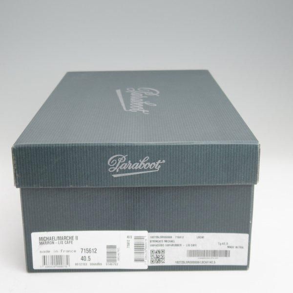 ほぼ未使用★パラブーツ SIZE 40.5【定価￥94,600-★ミカエル/MICHAEL】チロリアンシューズ/リスレザー/CAFE/濃茶/Paraboot★m302