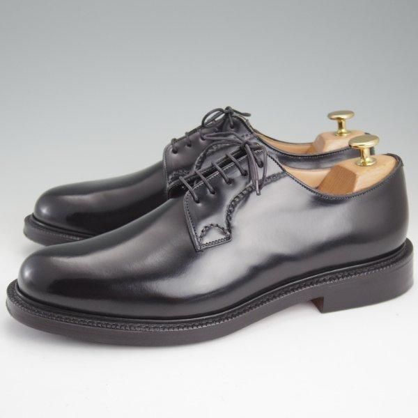 極美品★チャーチ 75F/UK7.5【定価￥181,500-★シャノン/SHANNON】103ラスト/プレーントゥ/黒/メンズ/Church's★m303