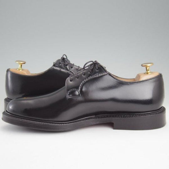 極美品★チャーチ 75F/UK7.5【定価￥181,500-★シャノン/SHANNON】103ラスト/プレーントゥ/黒/メンズ/Church's★m303