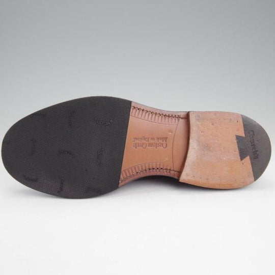 極美品★チャーチ 75F/UK7.5【定価￥181,500-★シャノン/SHANNON】103ラスト/プレーントゥ/黒/メンズ/Church's★m303