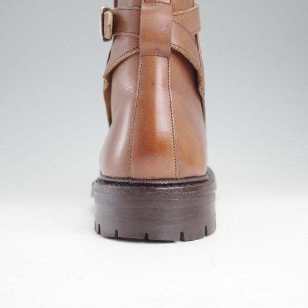 極上★トリッカーズ SIZE 7.5【モデル定価￥132,000-★ジョッパーブーツ/M4812】カーフ/コーヒーバーニッシュ/茶/メンズ/Tricker's★m306