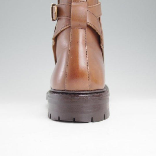 極上★トリッカーズ SIZE 7.5【モデル定価￥132,000-★ジョッパーブーツ/M4812】カーフ/コーヒーバーニッシュ/茶/メンズ/Tricker's★m306