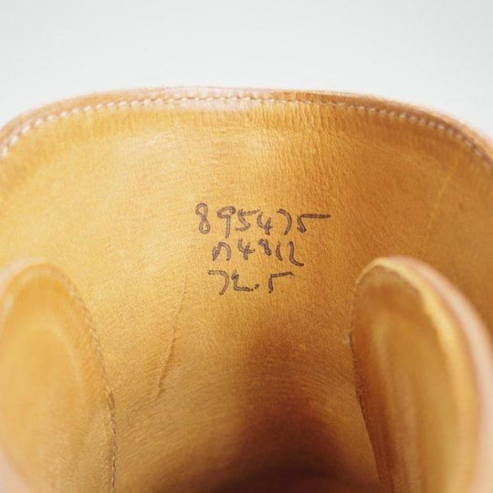 極上★トリッカーズ SIZE 7.5【モデル定価￥132,000-★ジョッパーブーツ/M4812】カーフ/コーヒーバーニッシュ/茶/メンズ/Tricker's★m306