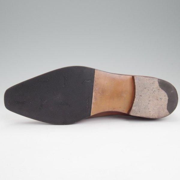 極上★(仏)ベルルッティ SIZE 7.5【モデル定価￥353,100-★アレッサンドロ/ALESSANDRO】ホールカット/茶系パティーヌ/Berluti★m307