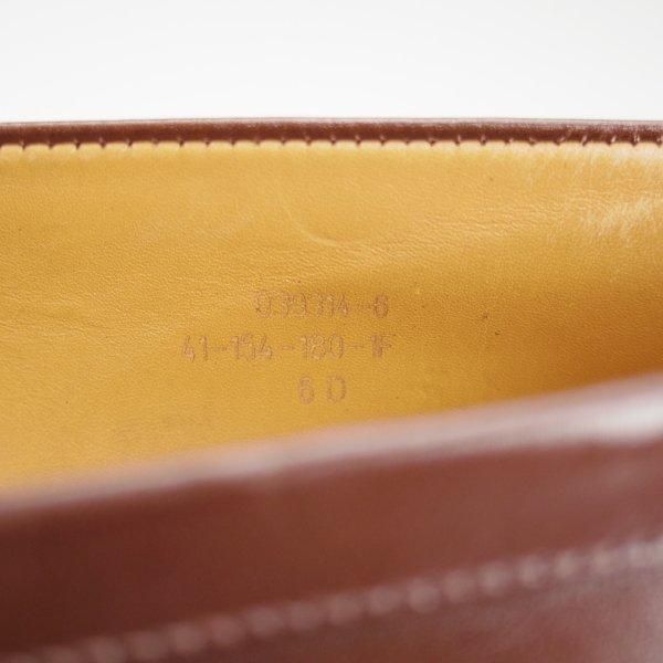 美品★J.M.ウエストン 6D【定価￥151,800-★180/コインローファー】41ラスト/ボックスカーフ/濃茶/メンズ/Weston/ウェストン★m312