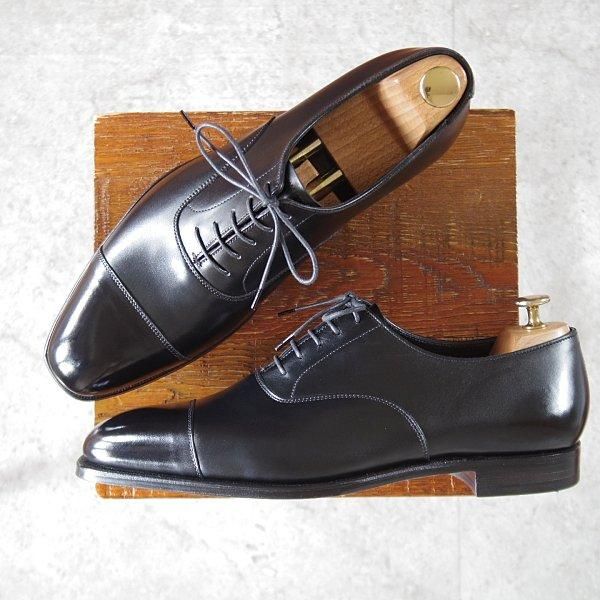 未使用★クロケット&ジョーンズ 8E【定価￥148,500-★AUDLEY/オードリー】ハンドグレードライン/337ラスト/黒/Crockett&Jones★m316