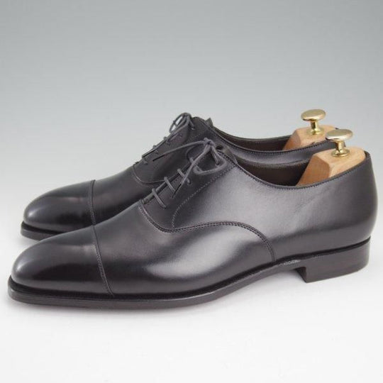 未使用★クロケット&ジョーンズ 8E【定価￥148,500-★AUDLEY/オードリー】ハンドグレードライン/337ラスト/黒/Crockett&Jones★m316