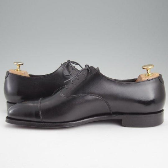 未使用★クロケット&ジョーンズ 8E【定価￥148,500-★AUDLEY/オードリー】ハンドグレードライン/337ラスト/黒/Crockett&Jones★m316