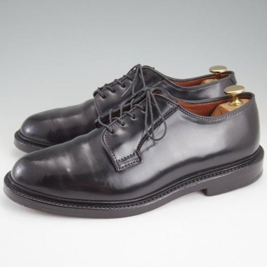 ★(米)アレンエドモンズ 7EE【現行定価19.8万円程度★コードバン仕様/Leeds】リーズ/プレーントゥ/黒/メンズ/ALLEN EDMONDS★m322