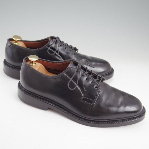 ★(米)アレンエドモンズ 7EE【現行定価19.8万円程度★コードバン仕様/Leeds】リーズ/プレーントゥ/黒/メンズ/ALLEN EDMONDS★m322