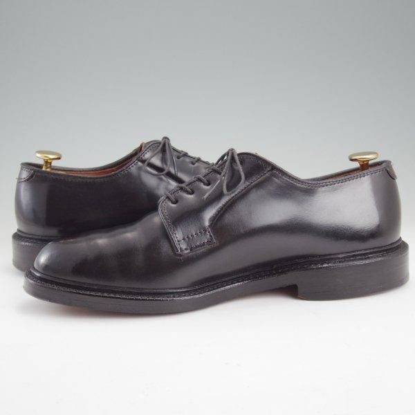 ★(米)アレンエドモンズ 7EE【現行定価19.8万円程度★コードバン仕様/Leeds】リーズ/プレーントゥ/黒/メンズ/ALLEN EDMONDS★m322