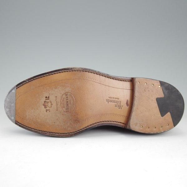 ★(米)アレンエドモンズ 7EE【現行定価19.8万円程度★コードバン仕様/Leeds】リーズ/プレーントゥ/黒/メンズ/ALLEN EDMONDS★m322