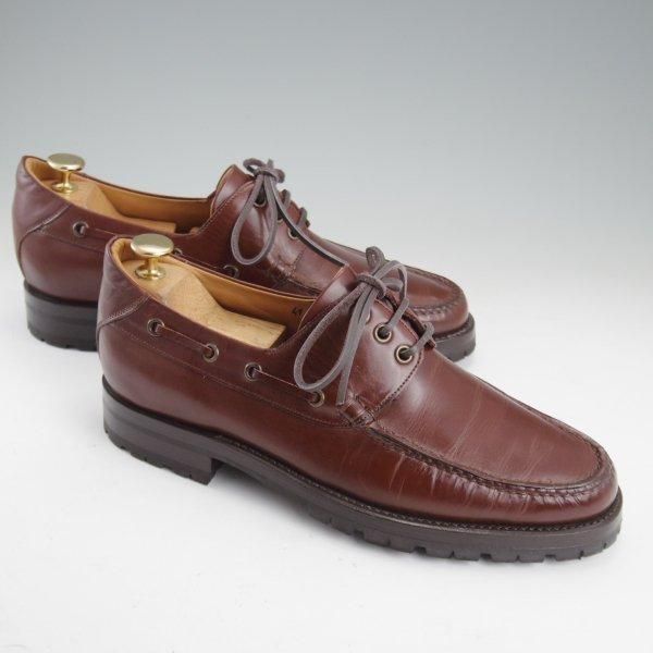 エンツォ・ボナフェ/3663/Uチップ/モカシン/40530ラスト☆m323｜高級