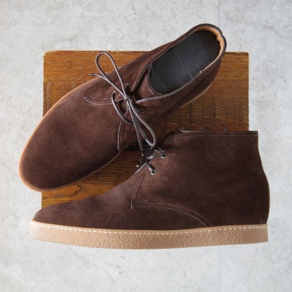 ジョンロブ/TURF/スエード/チャッカブーツ/4613ラスト☆m325｜高級中古