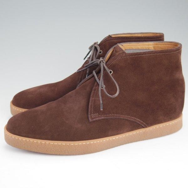 純正ツリー付　ジョンロブ　アドレイ　8E　ダークブラウン　0215ラスト 純正ツリー付ジョンロブアドレイ8Eダークブラウン0215ラスト