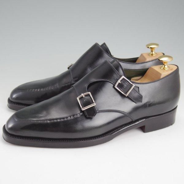 極美品★(伊)シルヴァノ・ラッタンジ SIZE 6.5【現行価格75万円程度★純正ツリー付/シャドウステッチ/JENNANI】ダブルモンク★m326